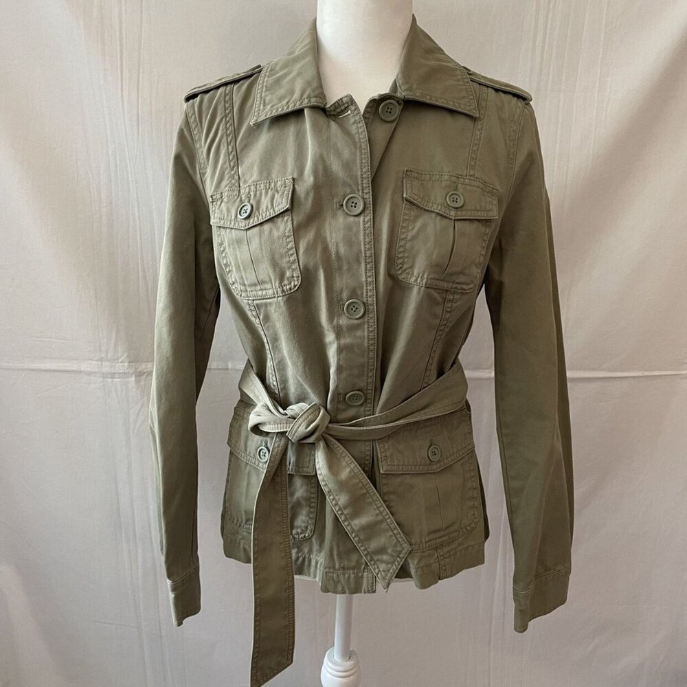 Women’s / Teen’s Gap Green Jacket Size Medium - Picture 2 of 10